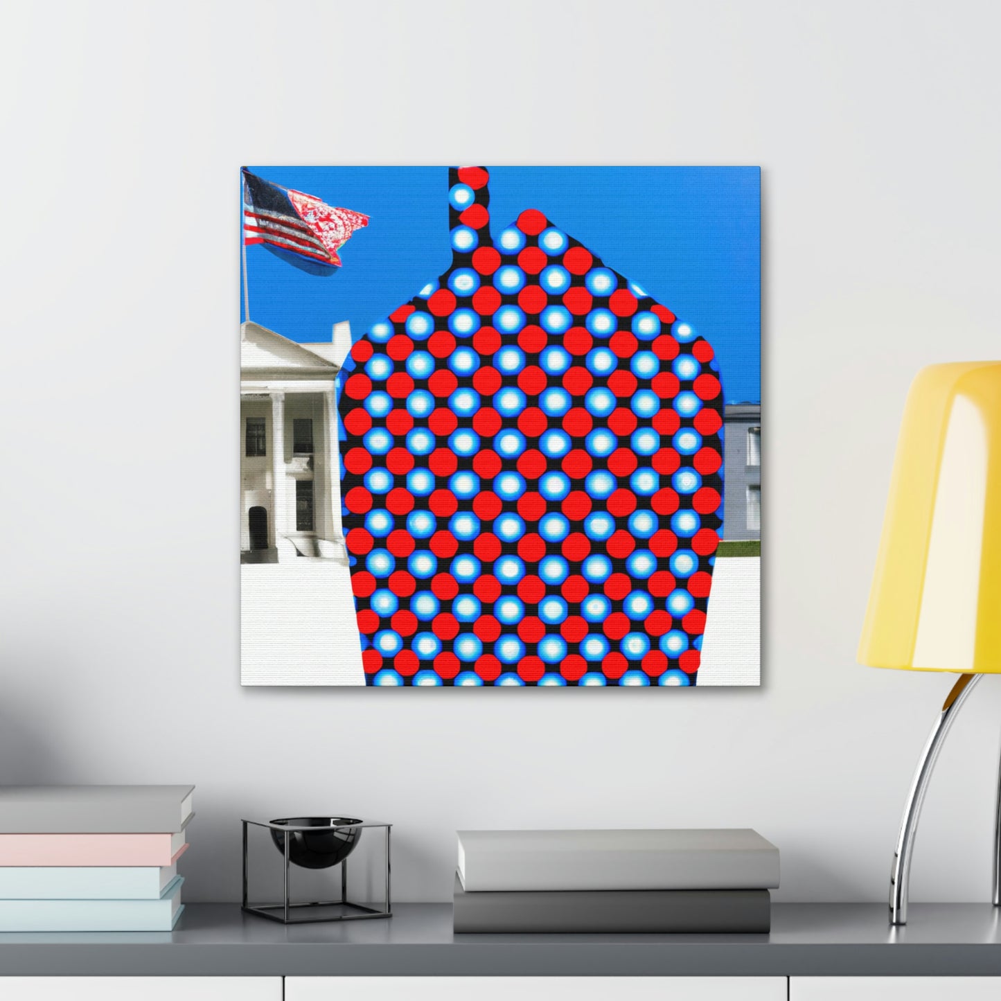 "White House Surreal Dream" - Canvas