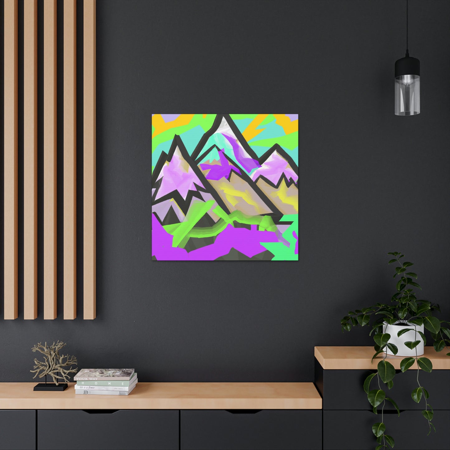 "Mountain Majesty Splendor" - Canvas