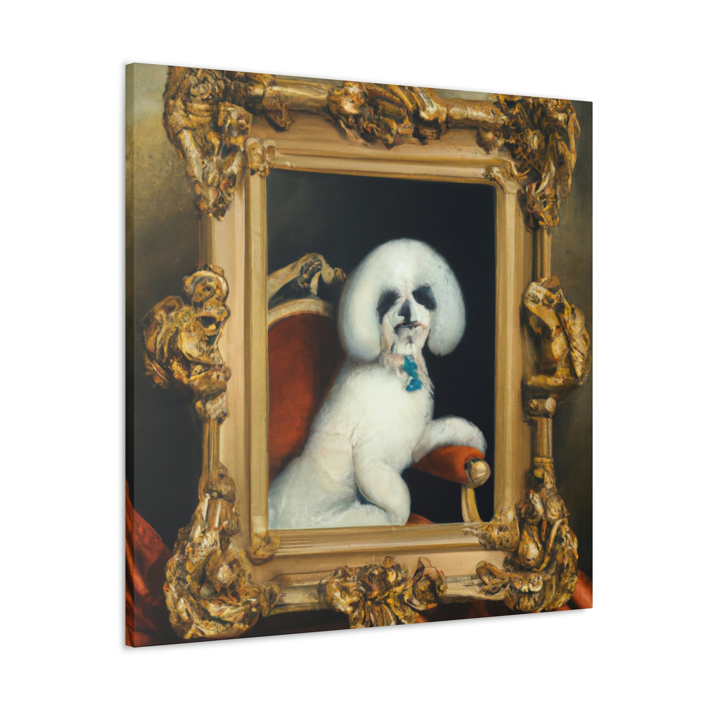 "Bichon Frise Adored" - Canvas