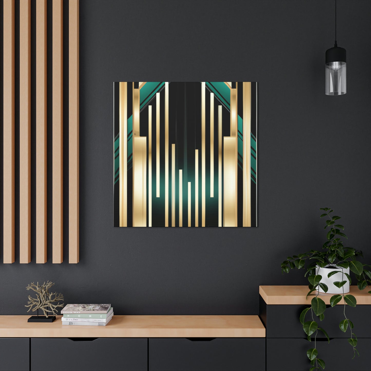 "Luxury of City Lights" - Canvas