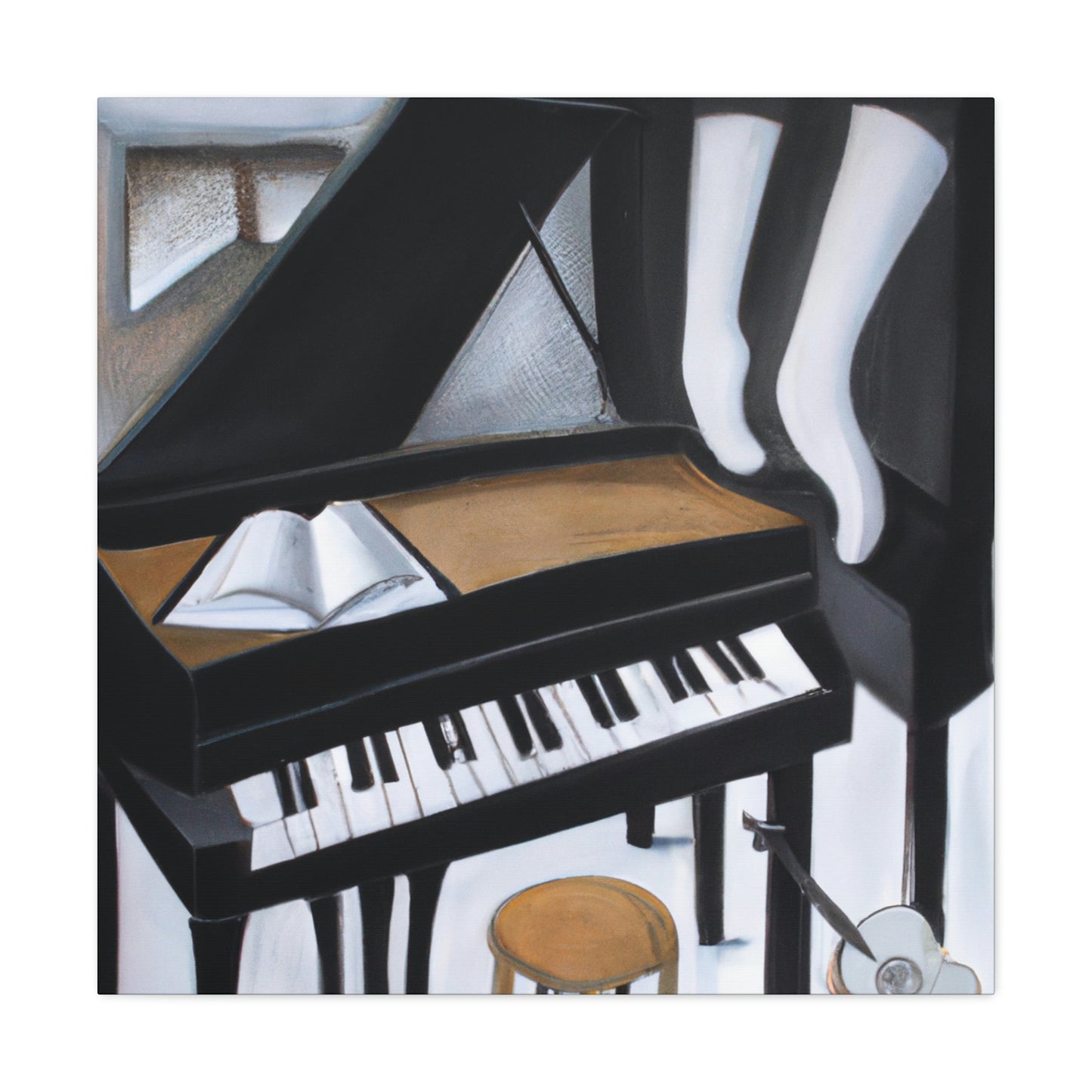 Piano in Dreamland - Canvas