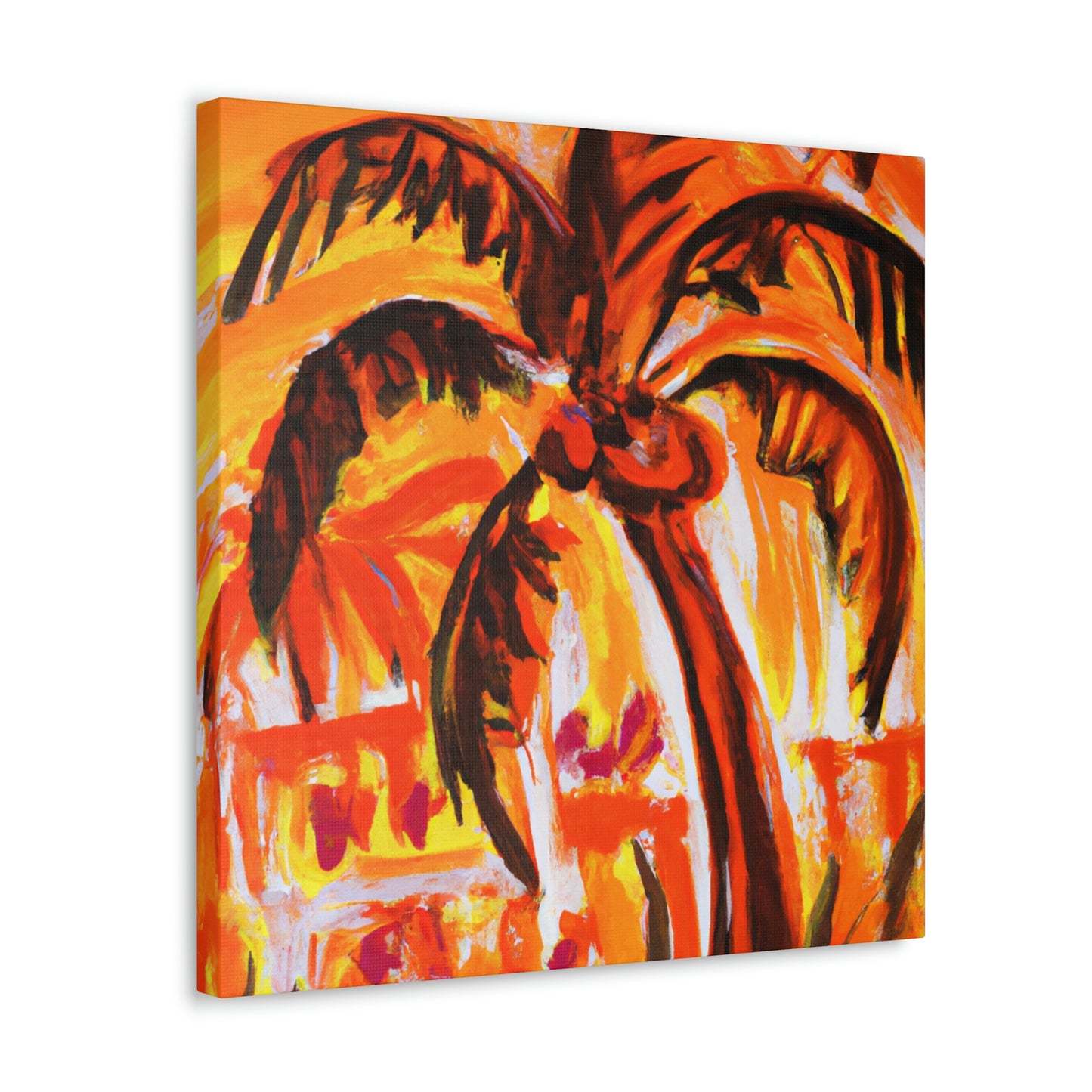 Palm in Expressionism - Canvas