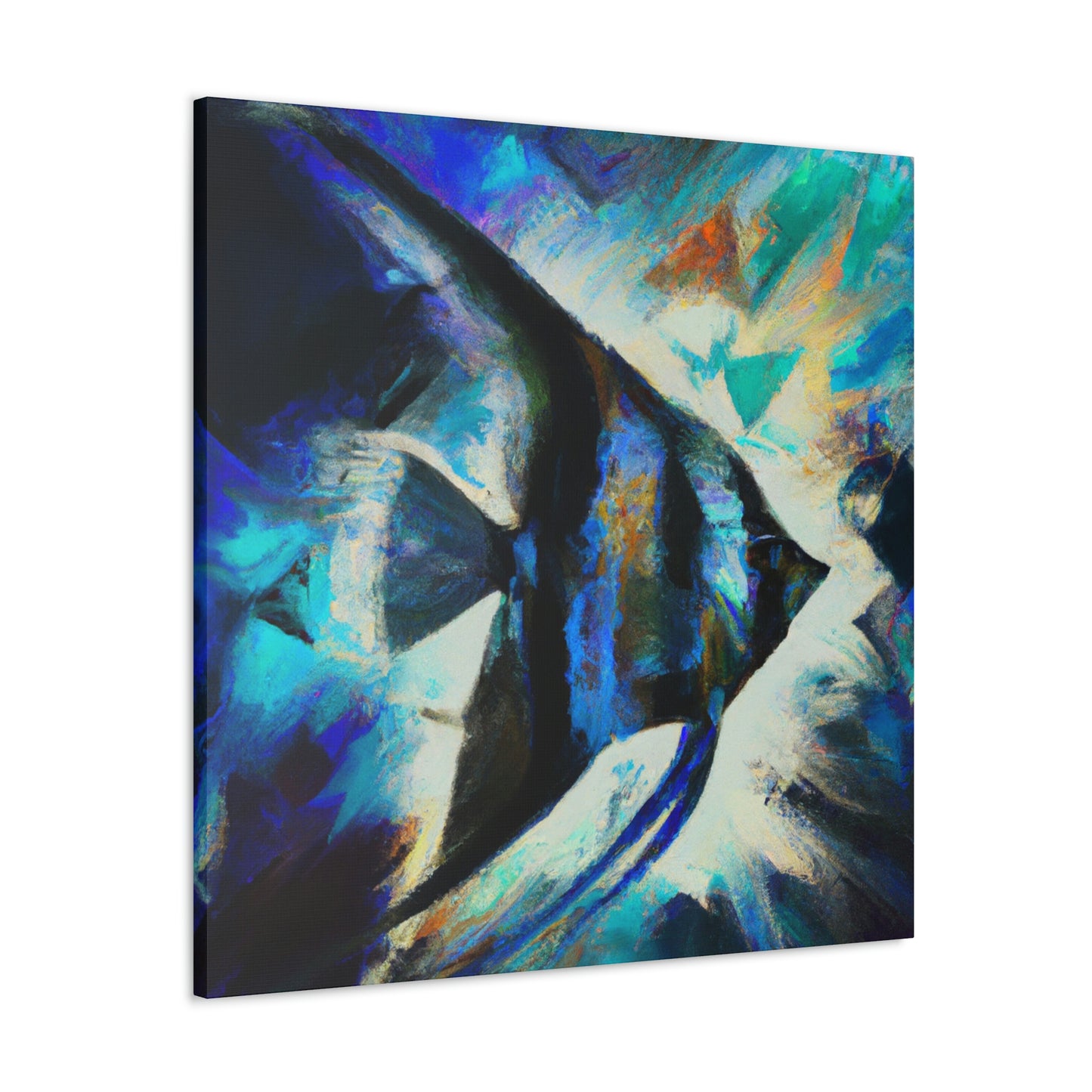 Angelic Fishes Dreaming - Canvas