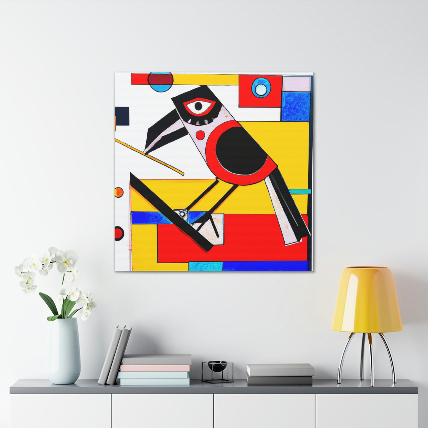 Birds in Flight Minimalism - Canvas