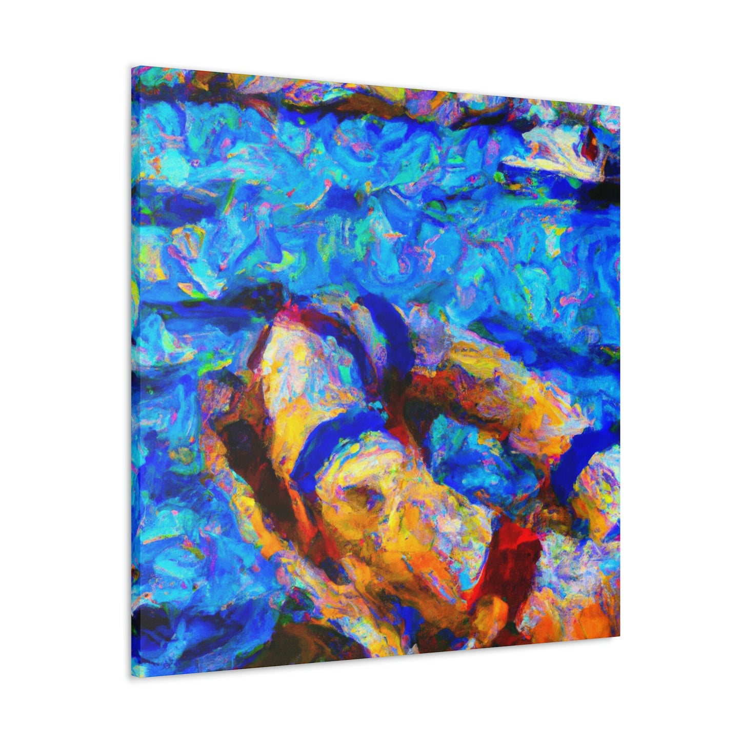 "Life Raft Adrift" - Canvas