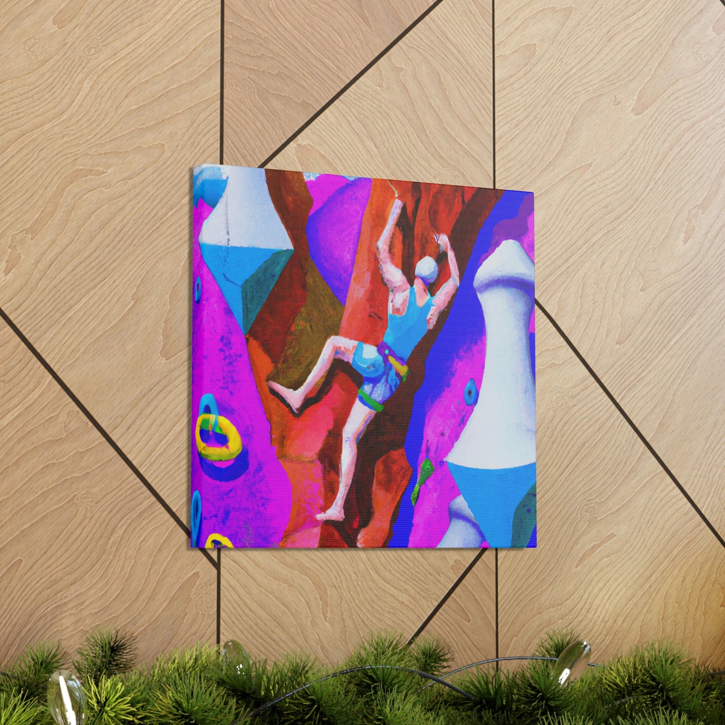 Rock Climbing Dreamscape - Canvas