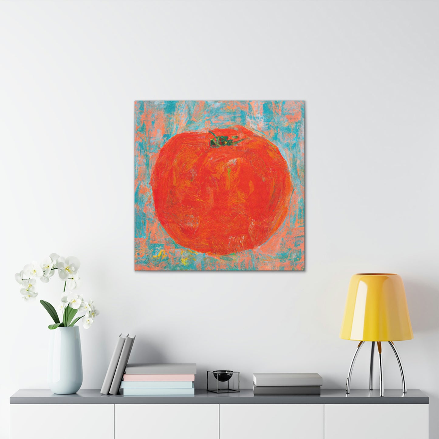 "Tomato Expressionism Dream" - Canvas