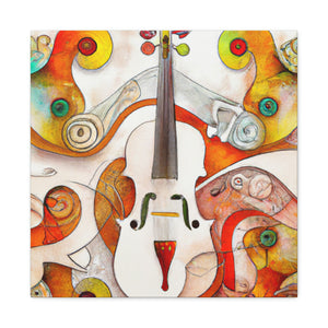 Vibrant Violin Melody - Canvas