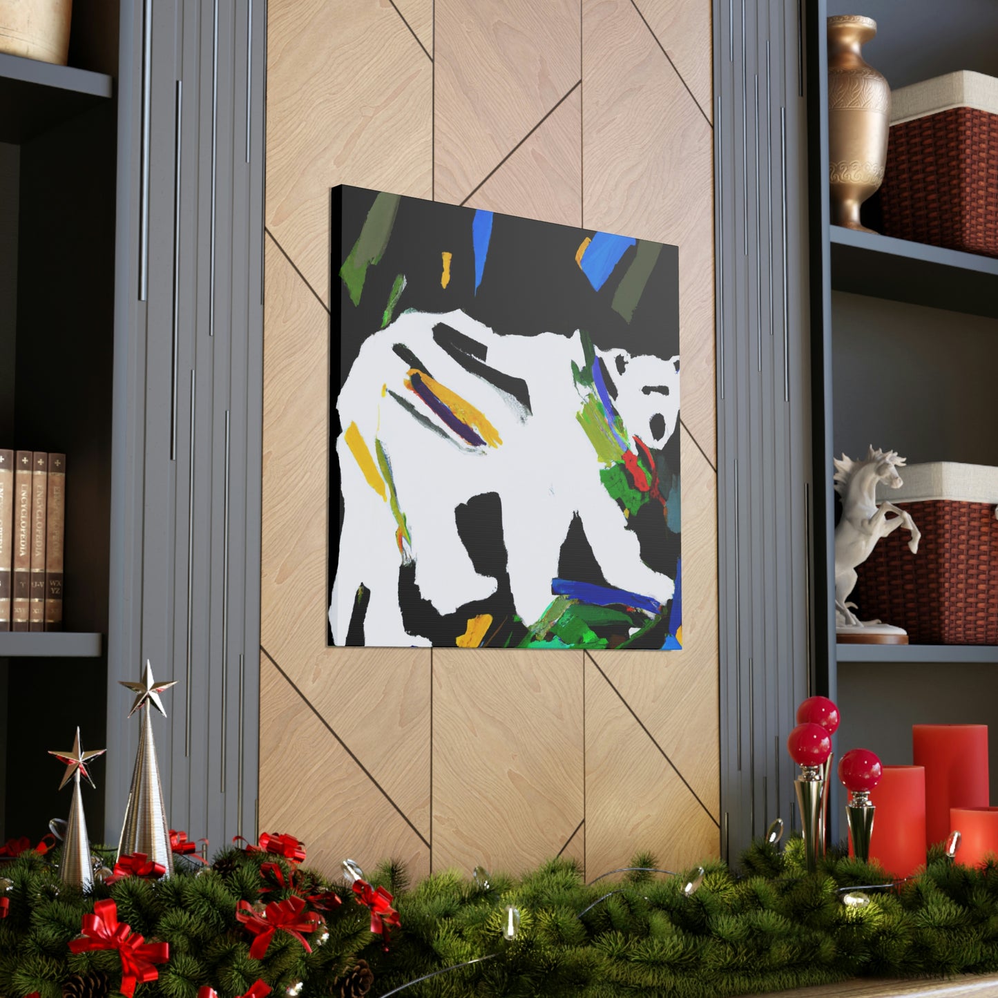 "Polar Bear's Expressionism" - Canvas