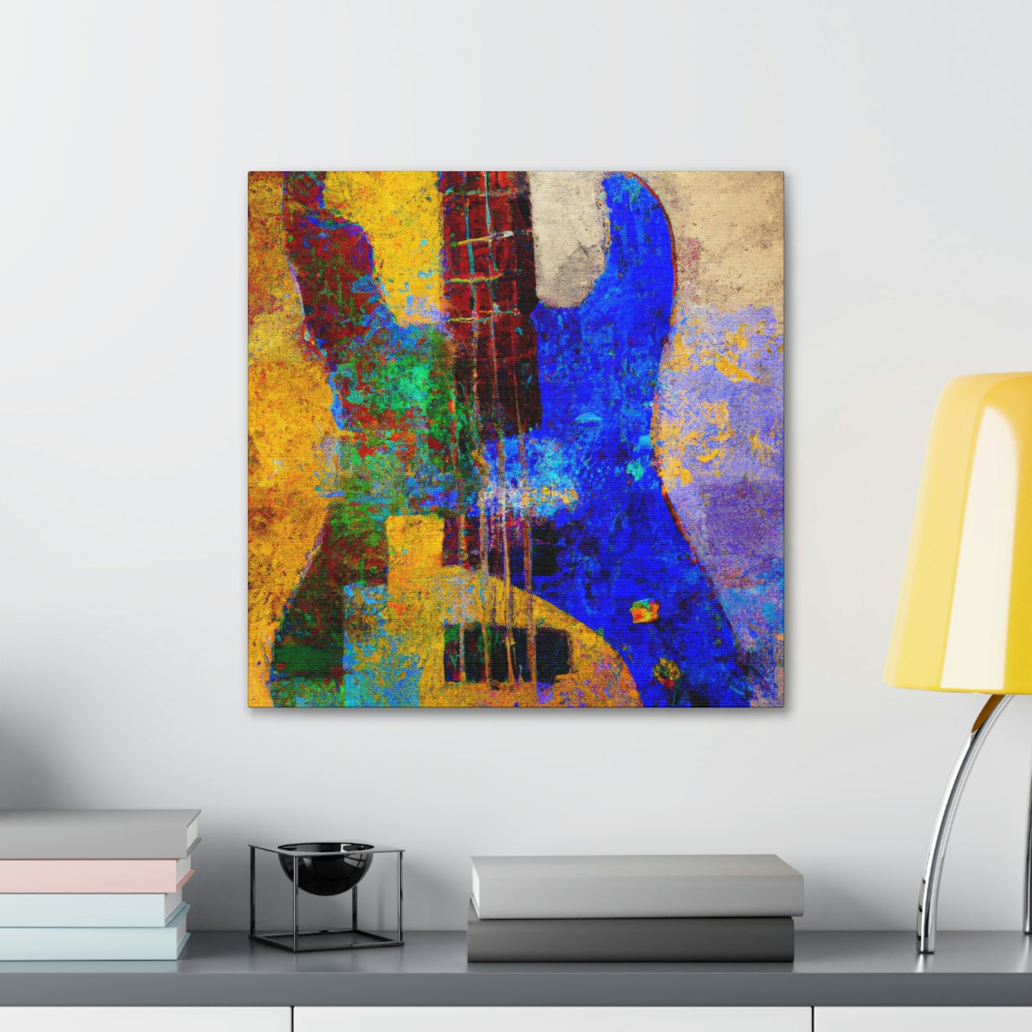 "Bass Guitar Resonance" - Canvas