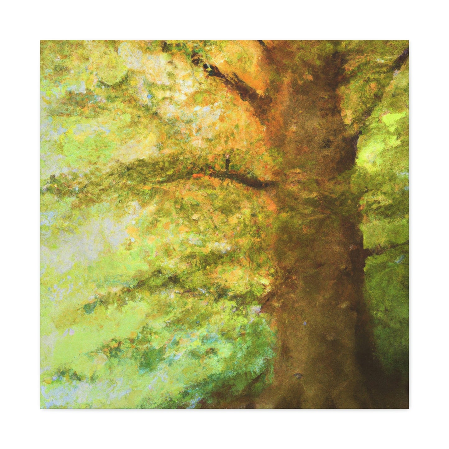 "Beech Tree Labyrinth Dream" - Canvas