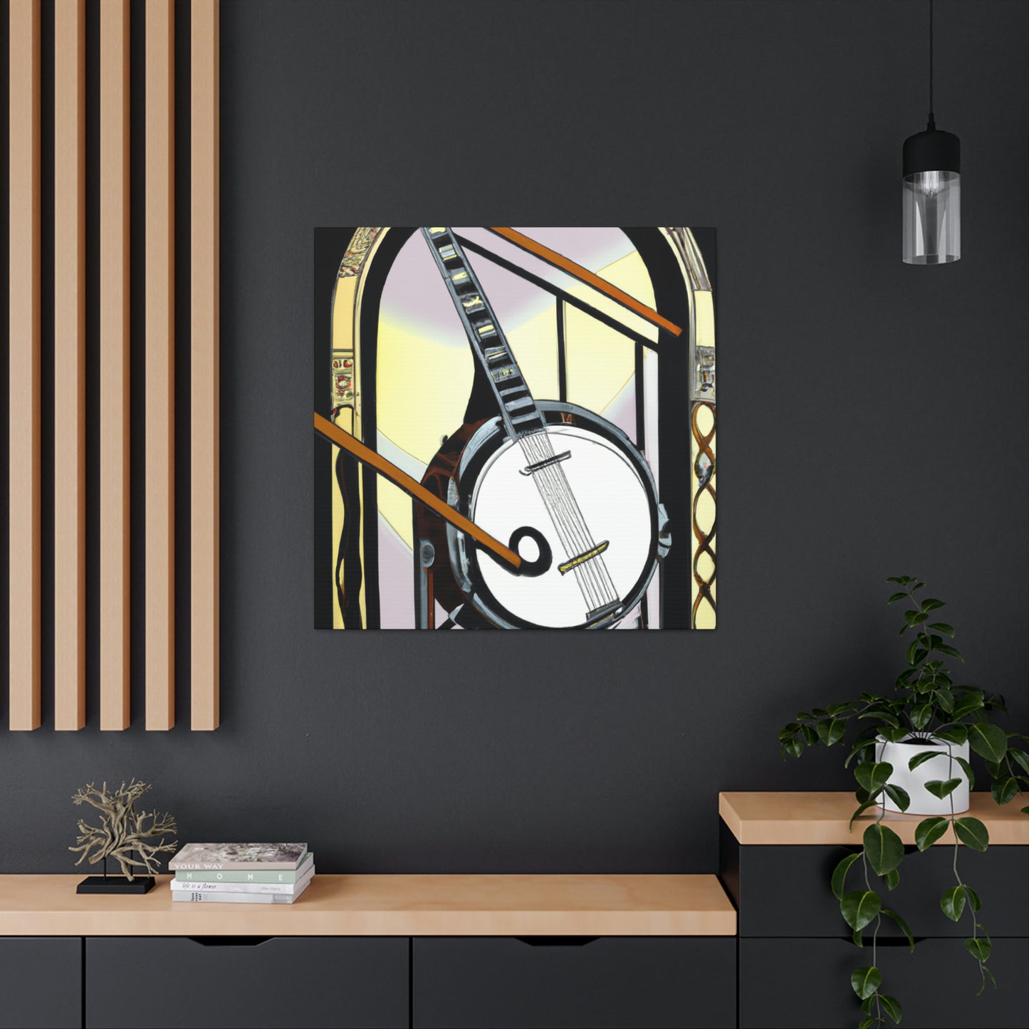 "Banjo's Jazz Jamboree" - Canvas