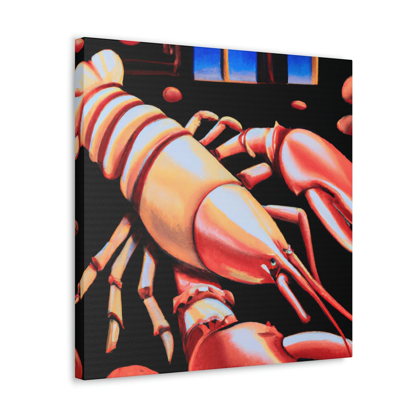 Lobster Lips Sparkle - Canvas