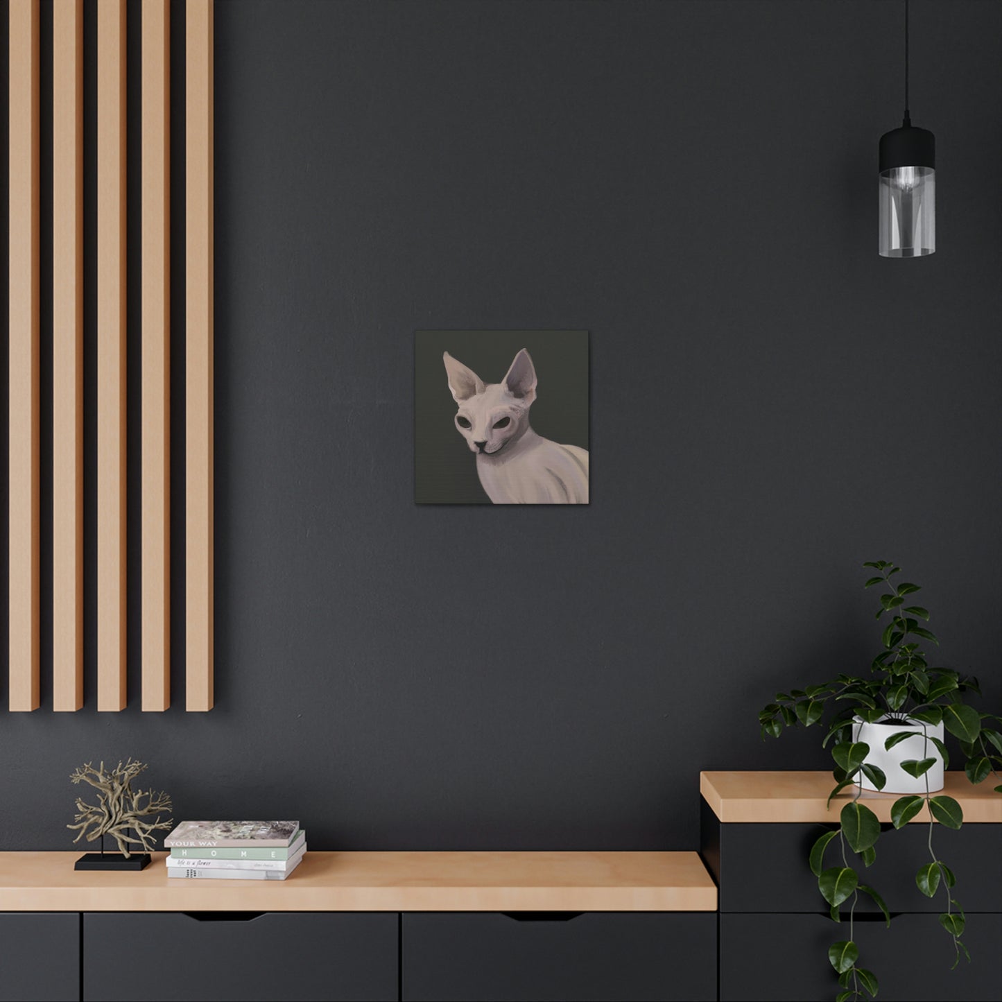 Sphynx of Minimalism - Canvas