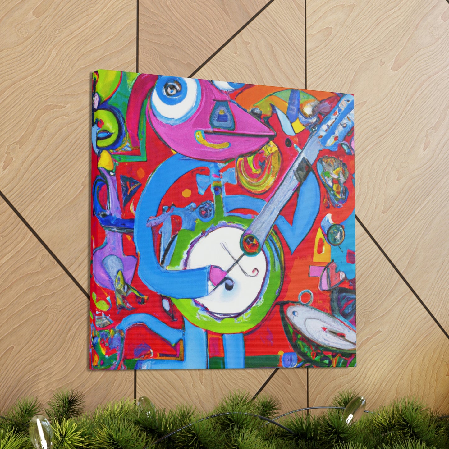 "Banjo of Abstractions" - Canvas