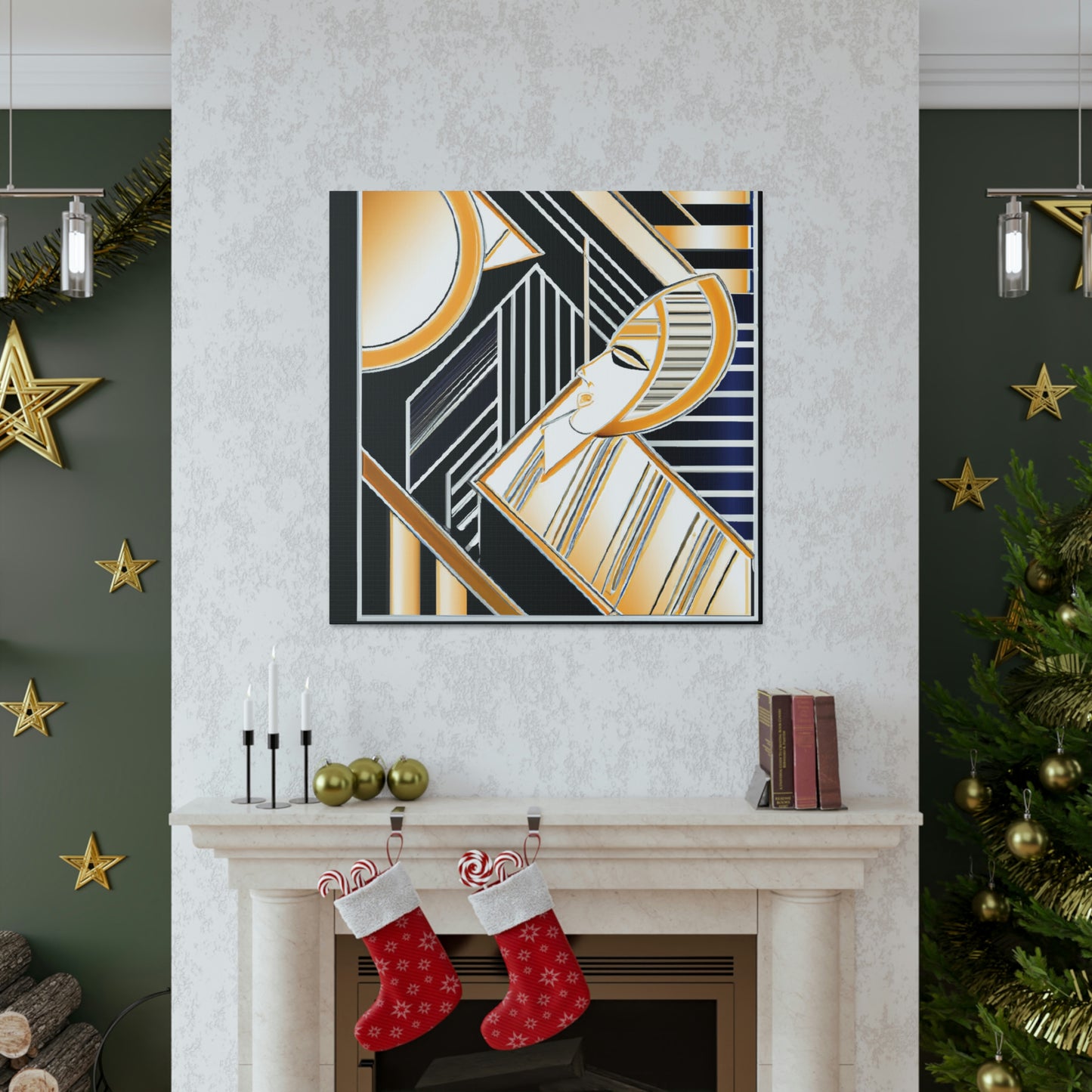 Dazzling Jazz Illumination - Canvas