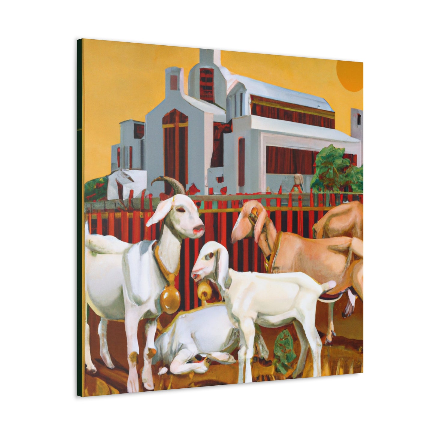 'Goat of Glamour' - Canvas