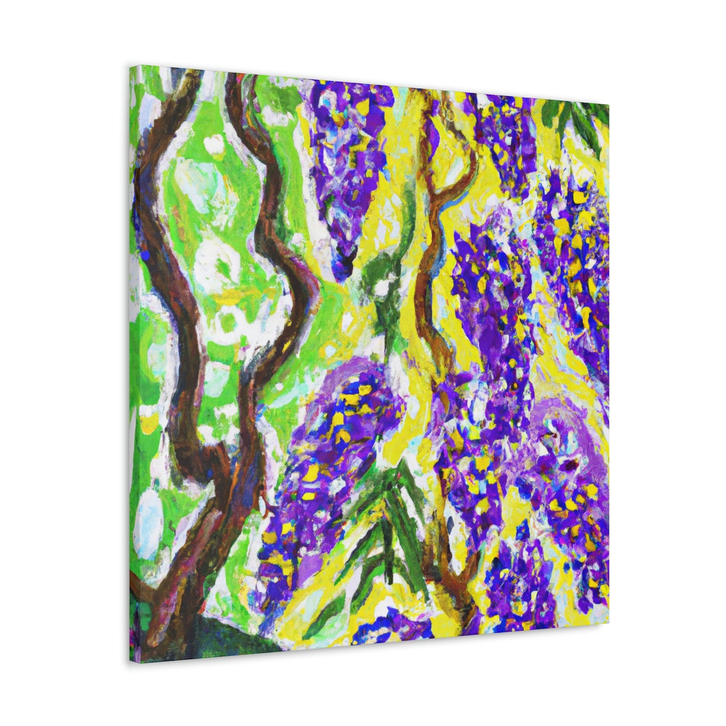 "Wisteria Eden Bloomed" - Canvas