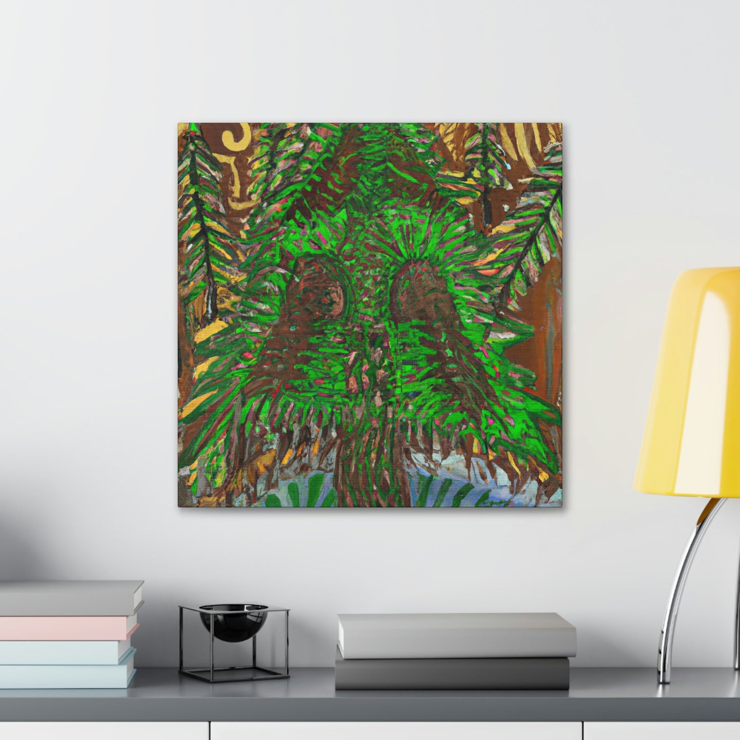 "Spruce Tree Reflection" - Canvas