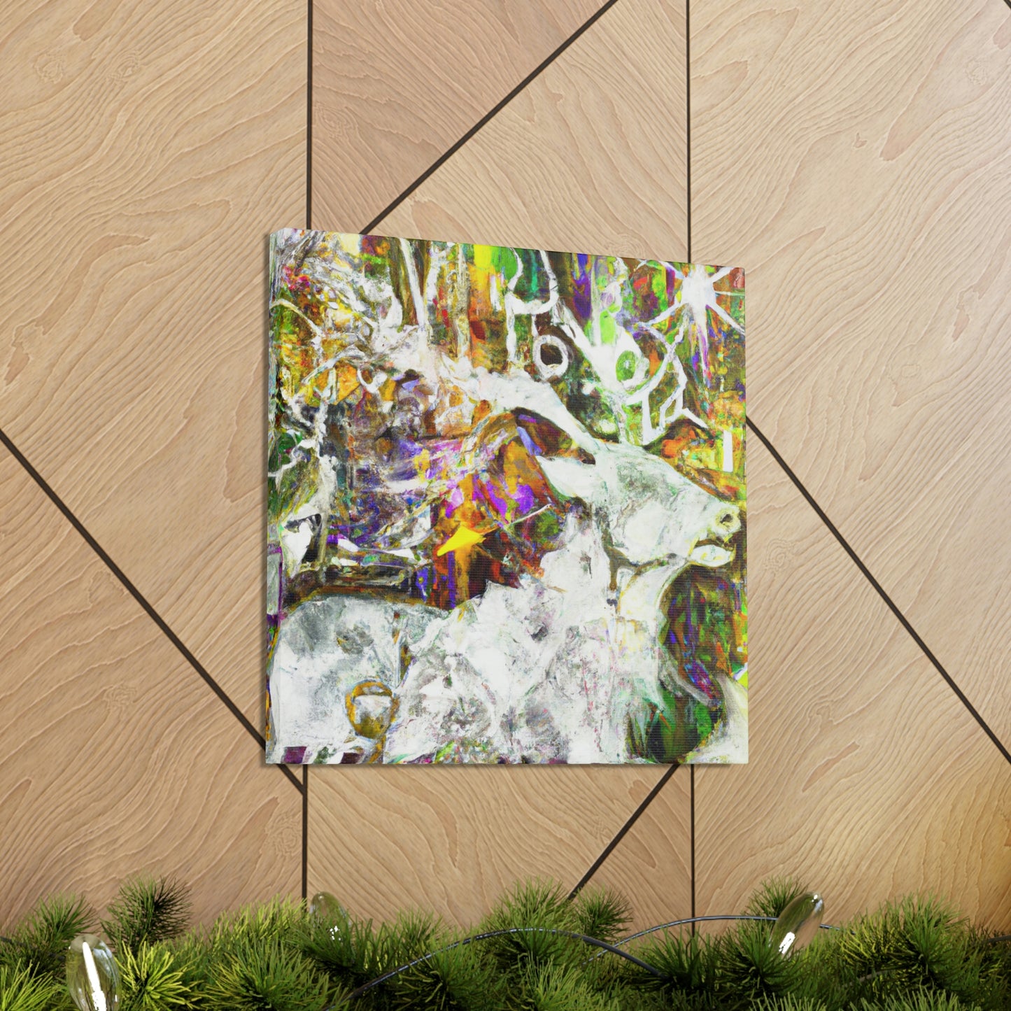 Reindeer in Flux - Canvas