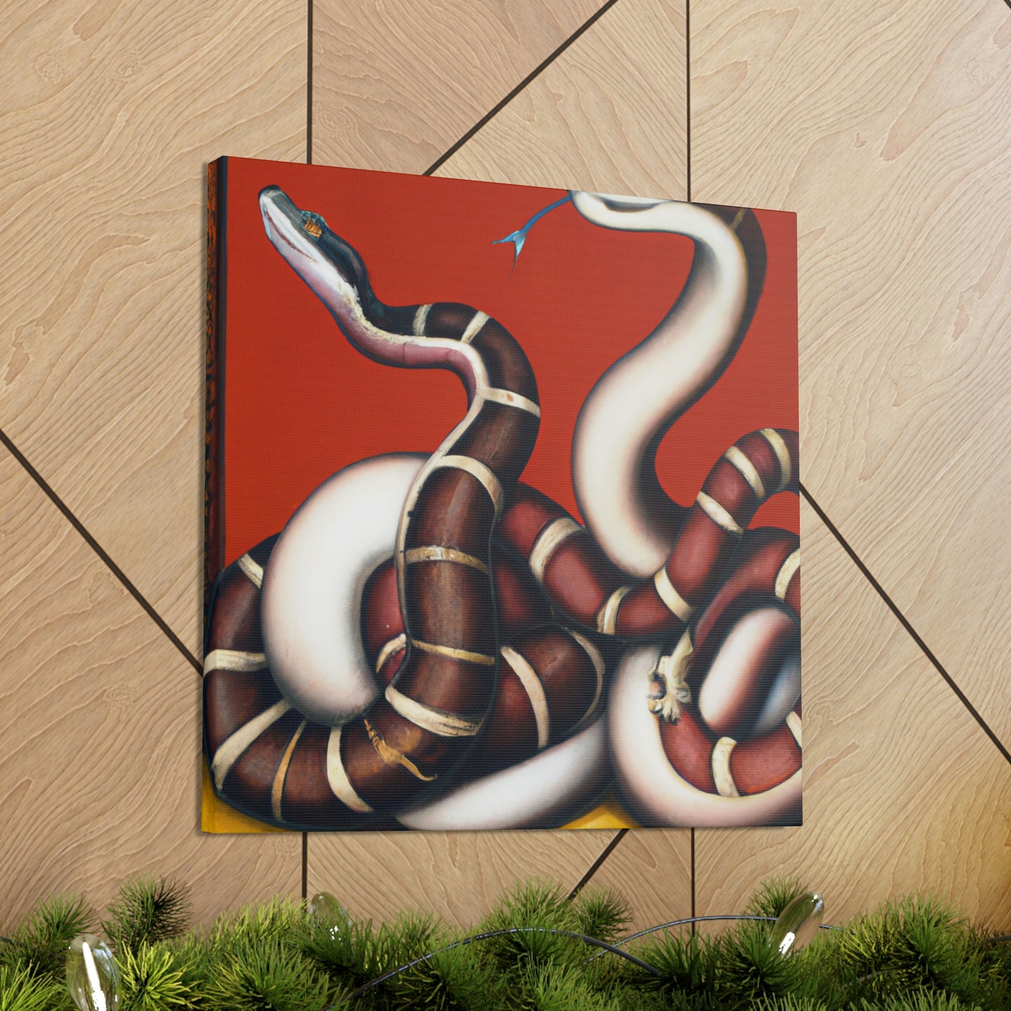 "Slithering Art Deco" - Canvas