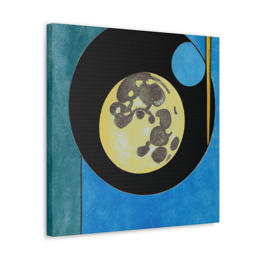 "Luna's Reflection Glows" - Canvas