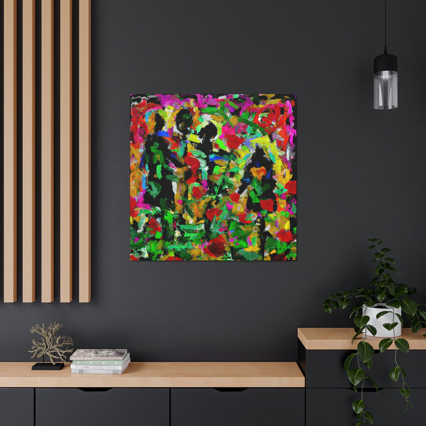 Love's Garden Bloom - Canvas