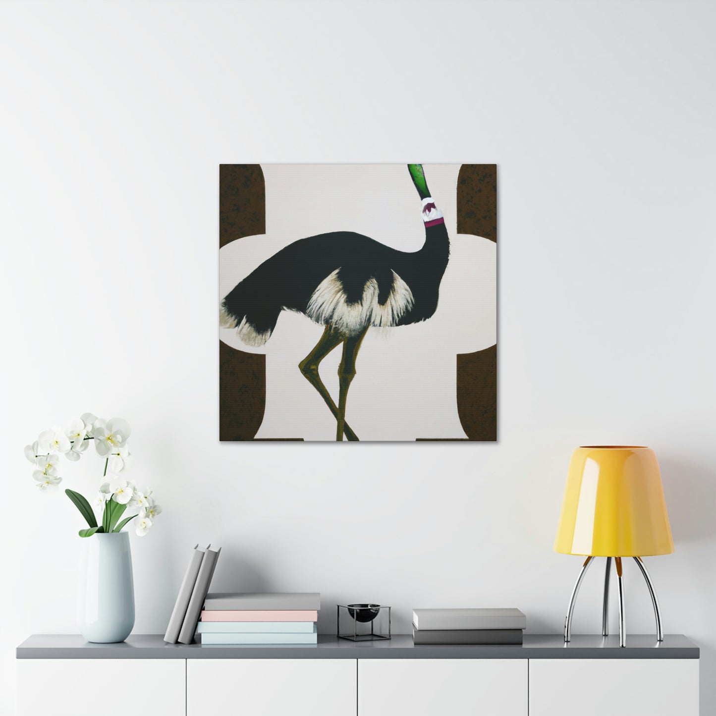 "Emu's Epic Ascent" - Canvas