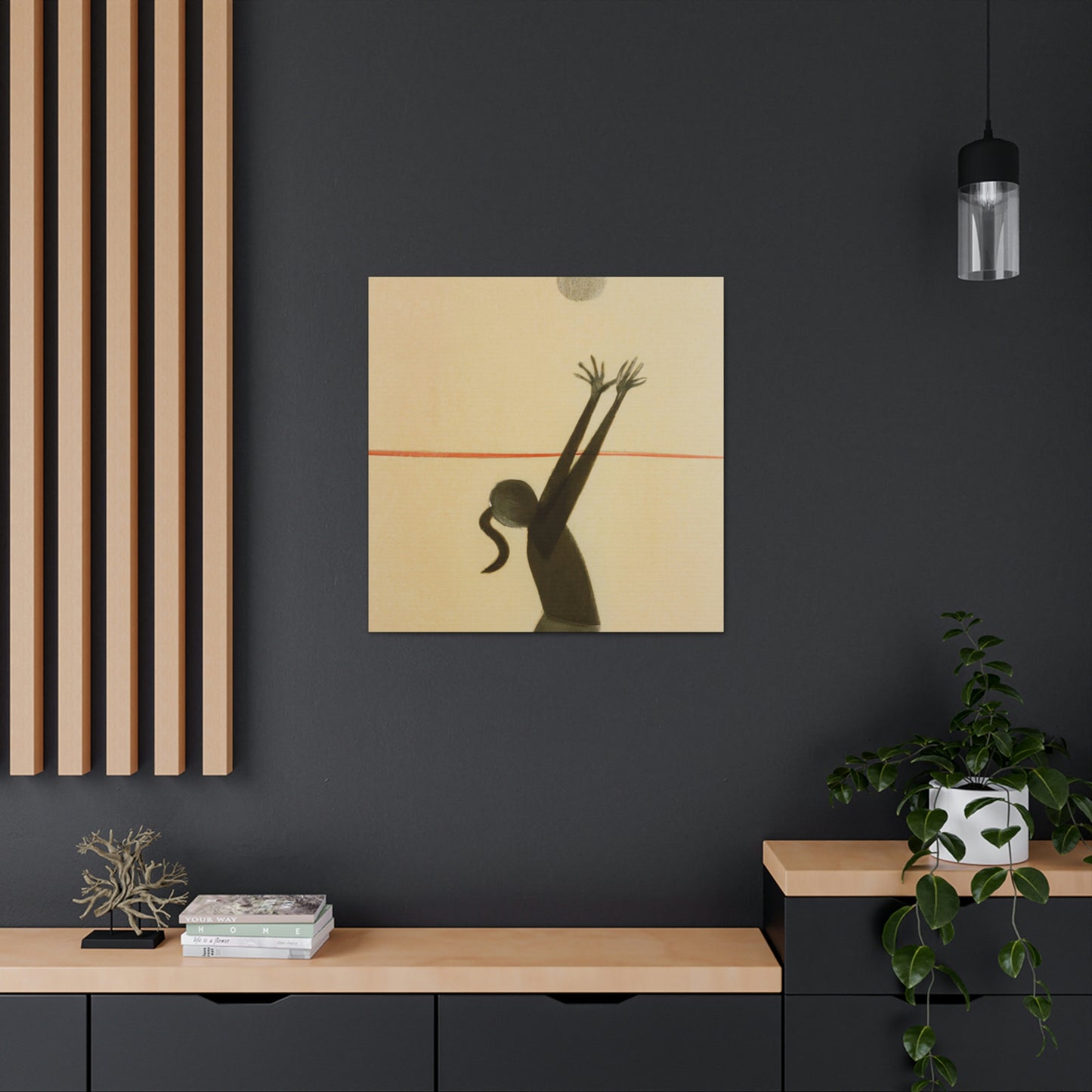 Volleyball Simplicity Beauty - Canvas