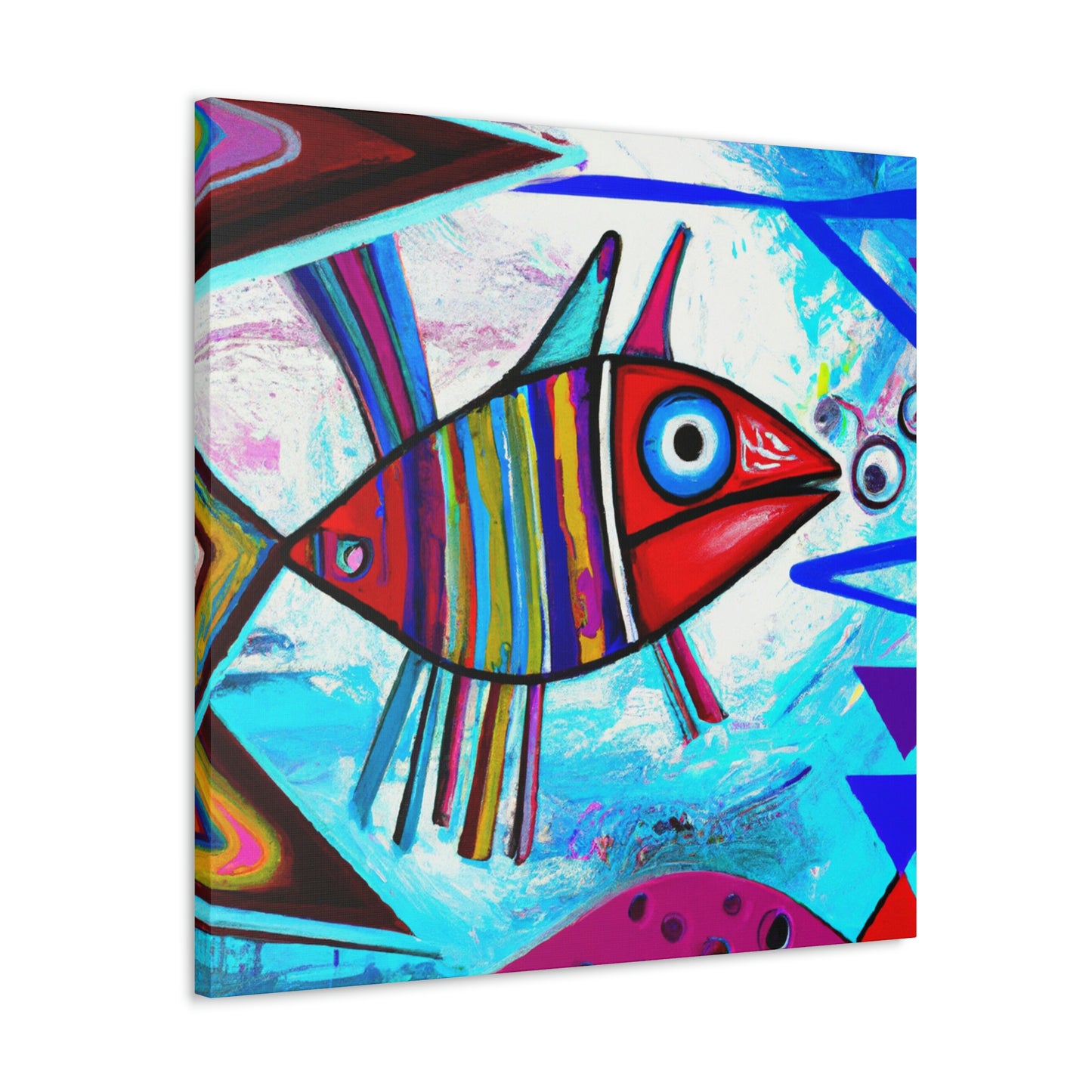 "Fish of the Unseen" - Canvas