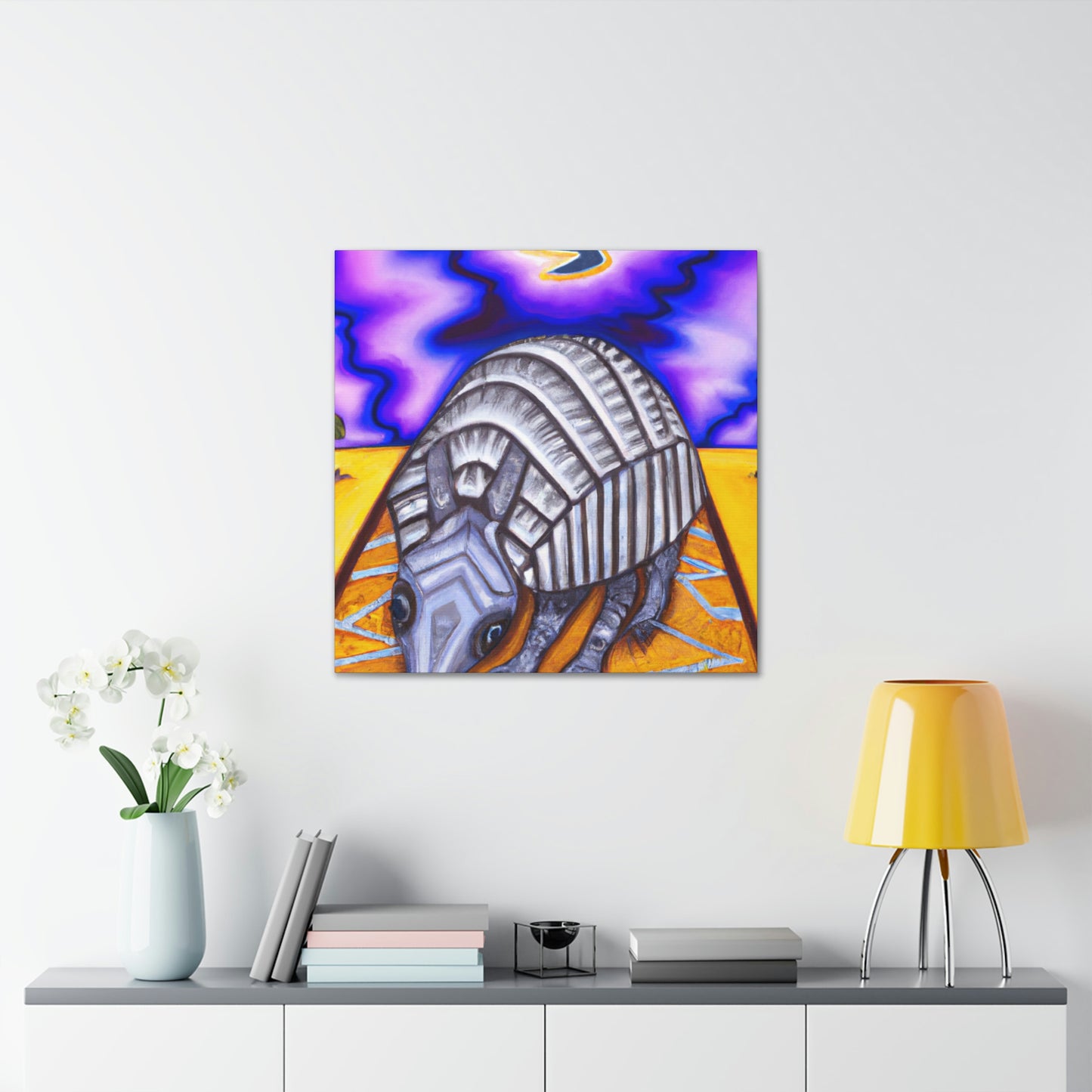 Armadillo in Deco - Canvas