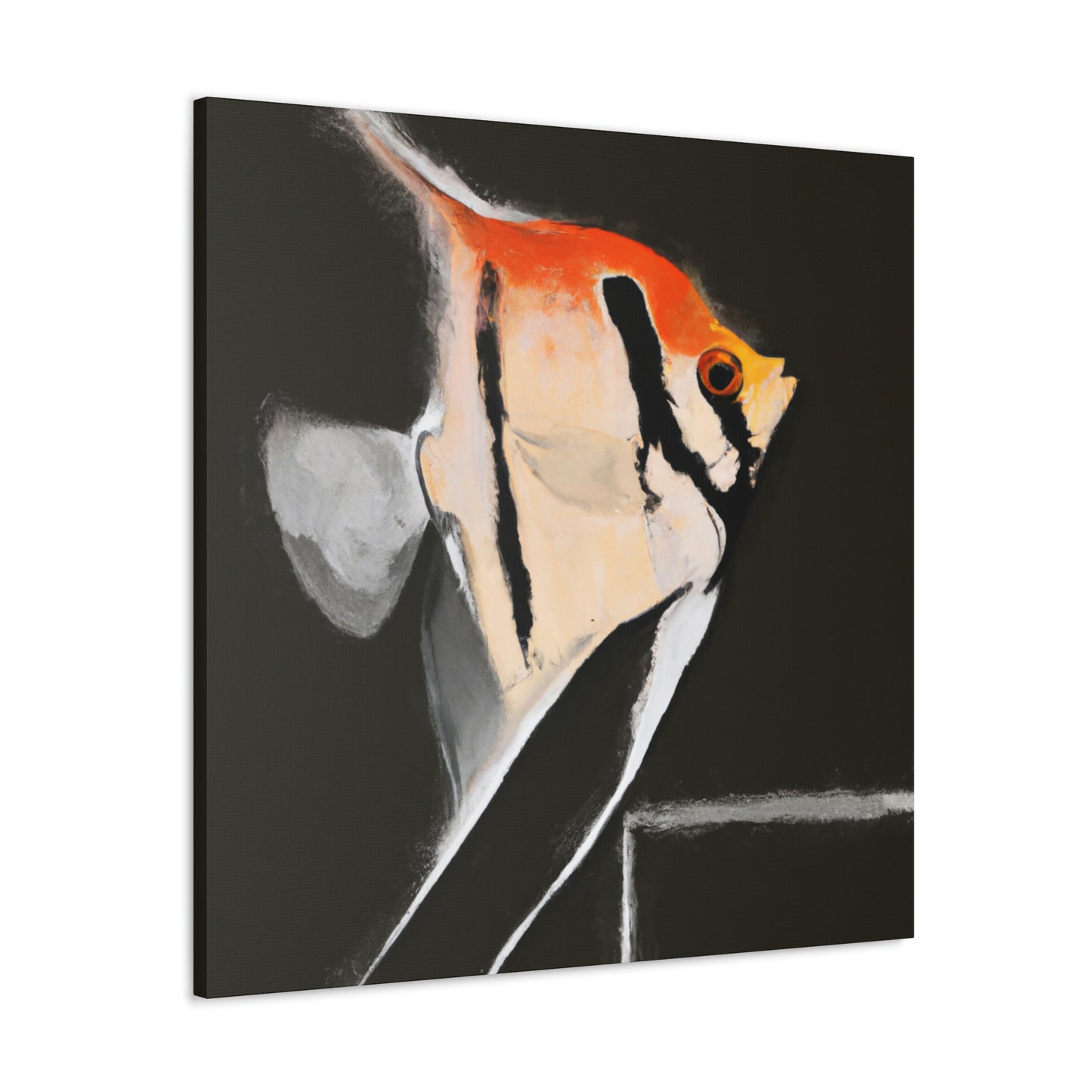 "Angelic Minimalism Fish" - Canvas