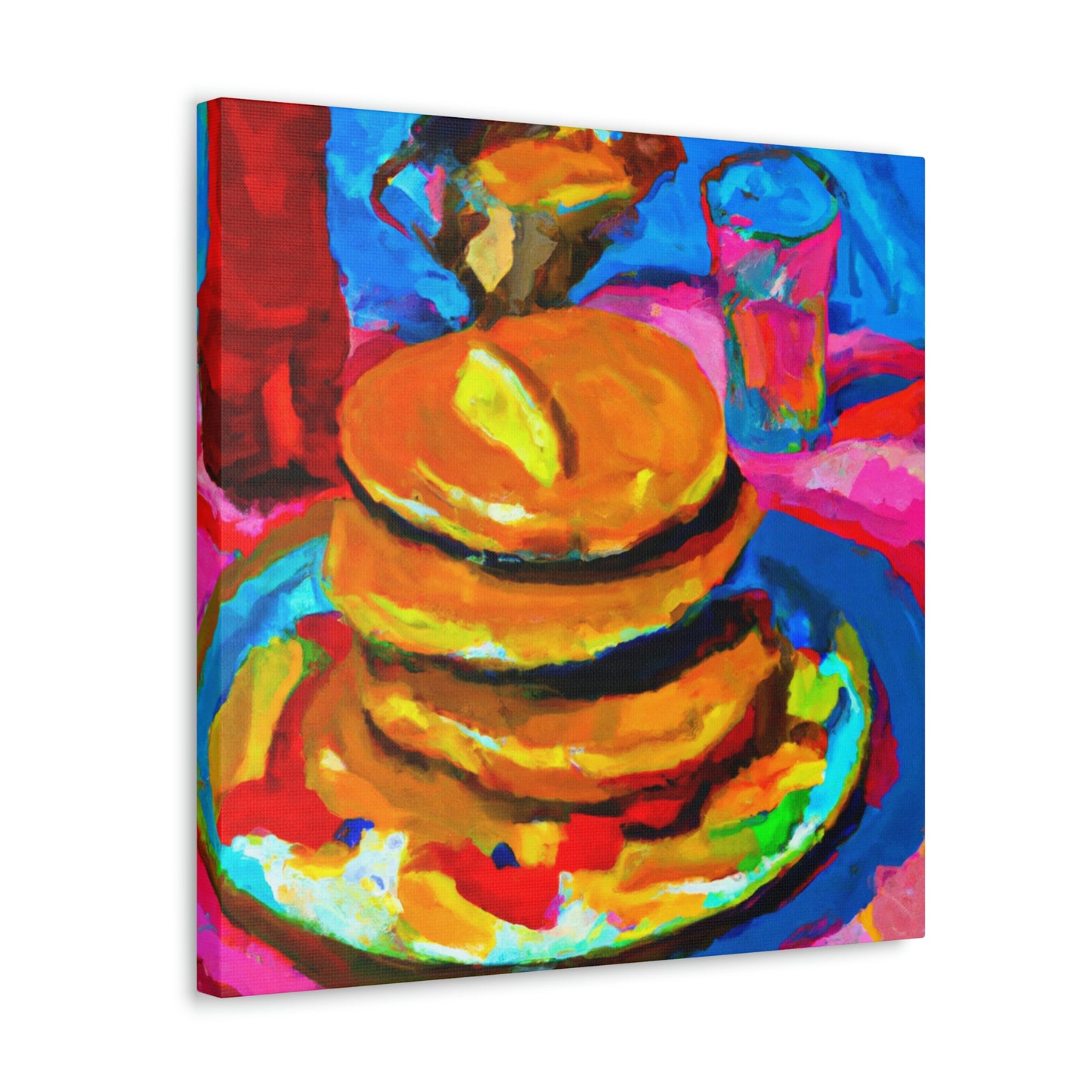 Pancakes in Fauvism - Canvas