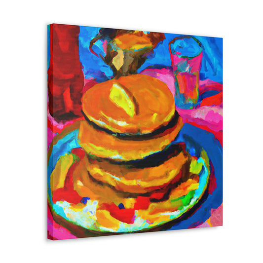 Pancakes in Fauvism - Canvas