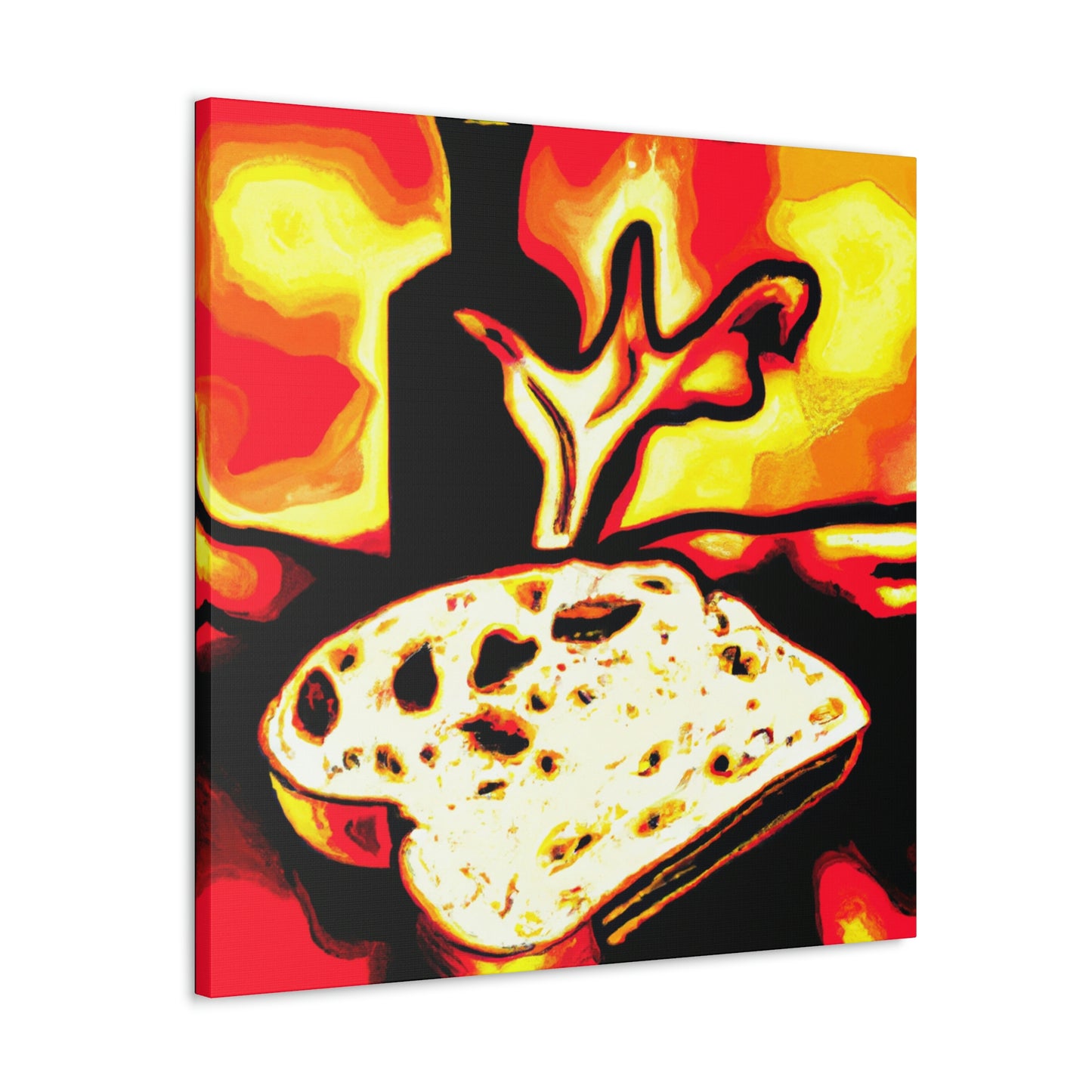 "Bread in Pop Style" - Canvas