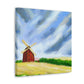 Windmill Through Time - Canvas