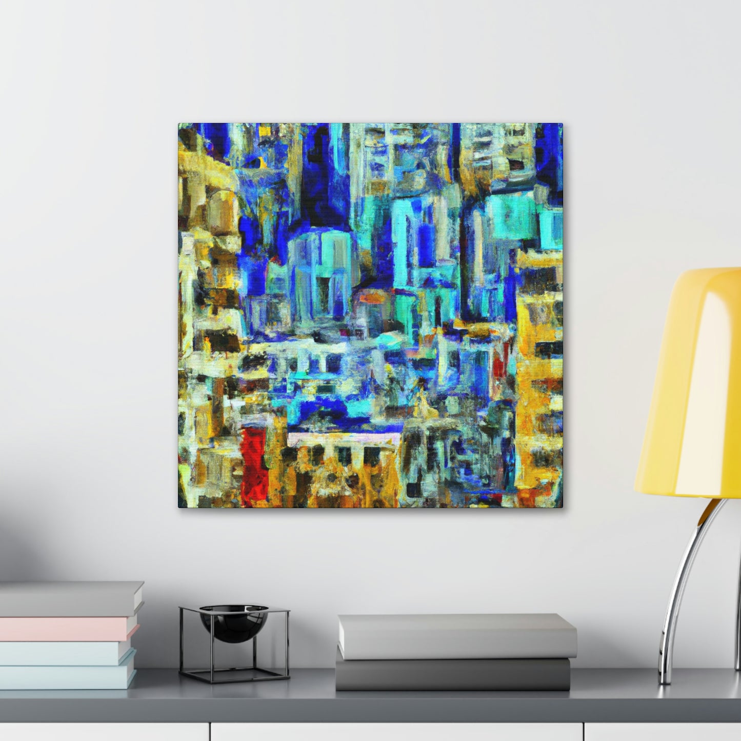 "International Style Viewpoint" - Canvas