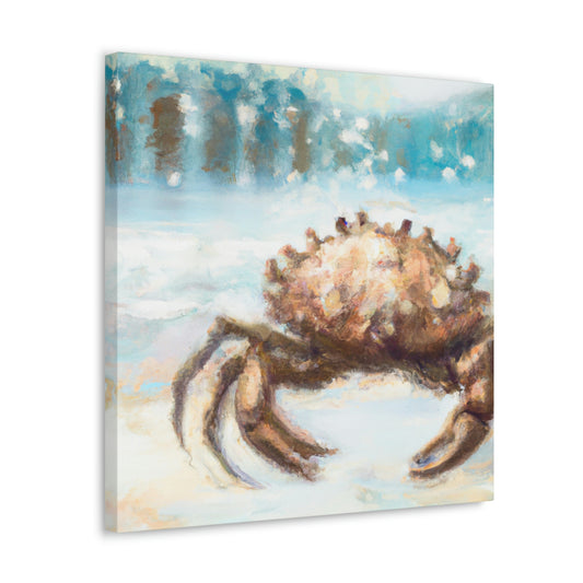 "Crab of Clockwork Cogs" - Canvas