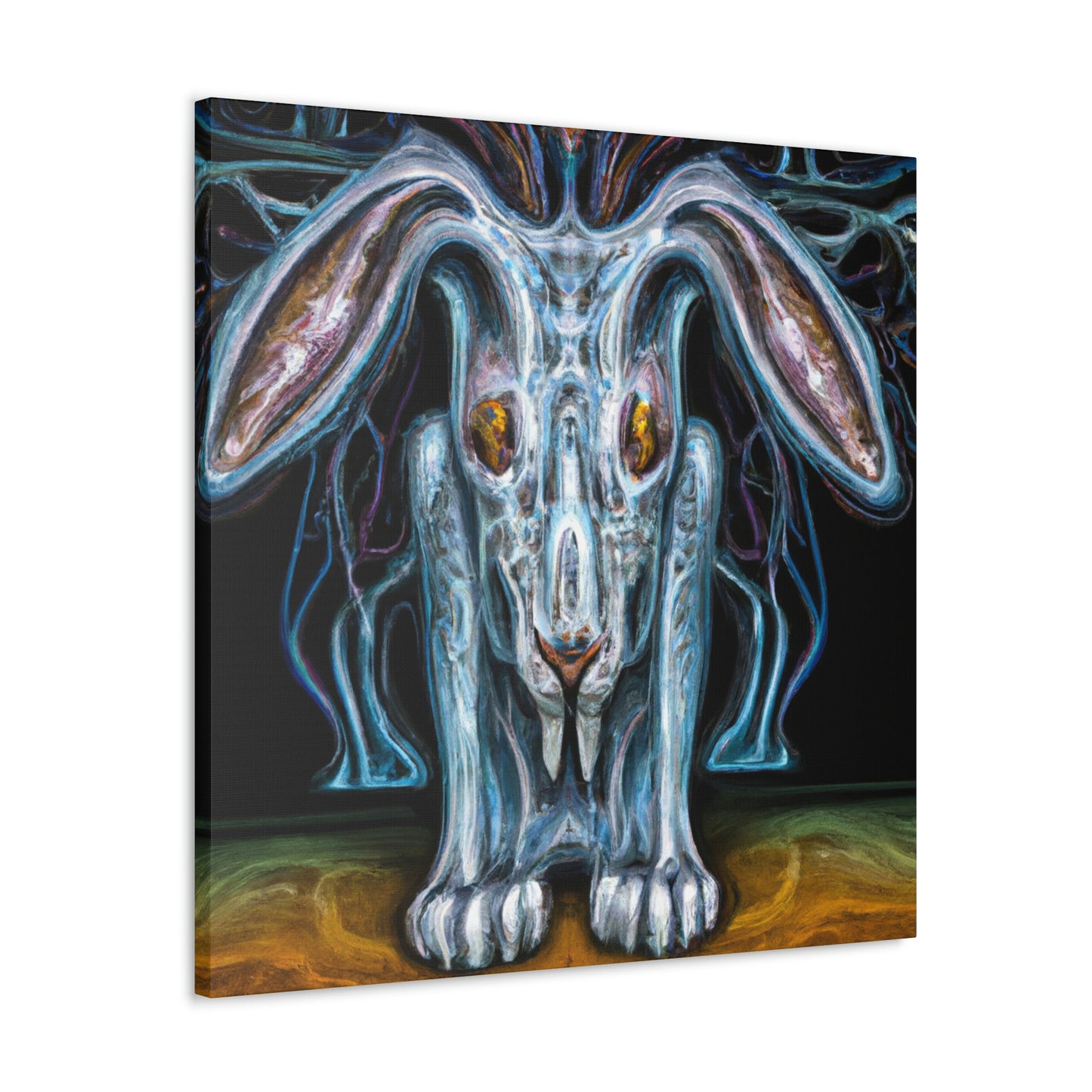 Jackrabbit: Abstract Art - Canvas