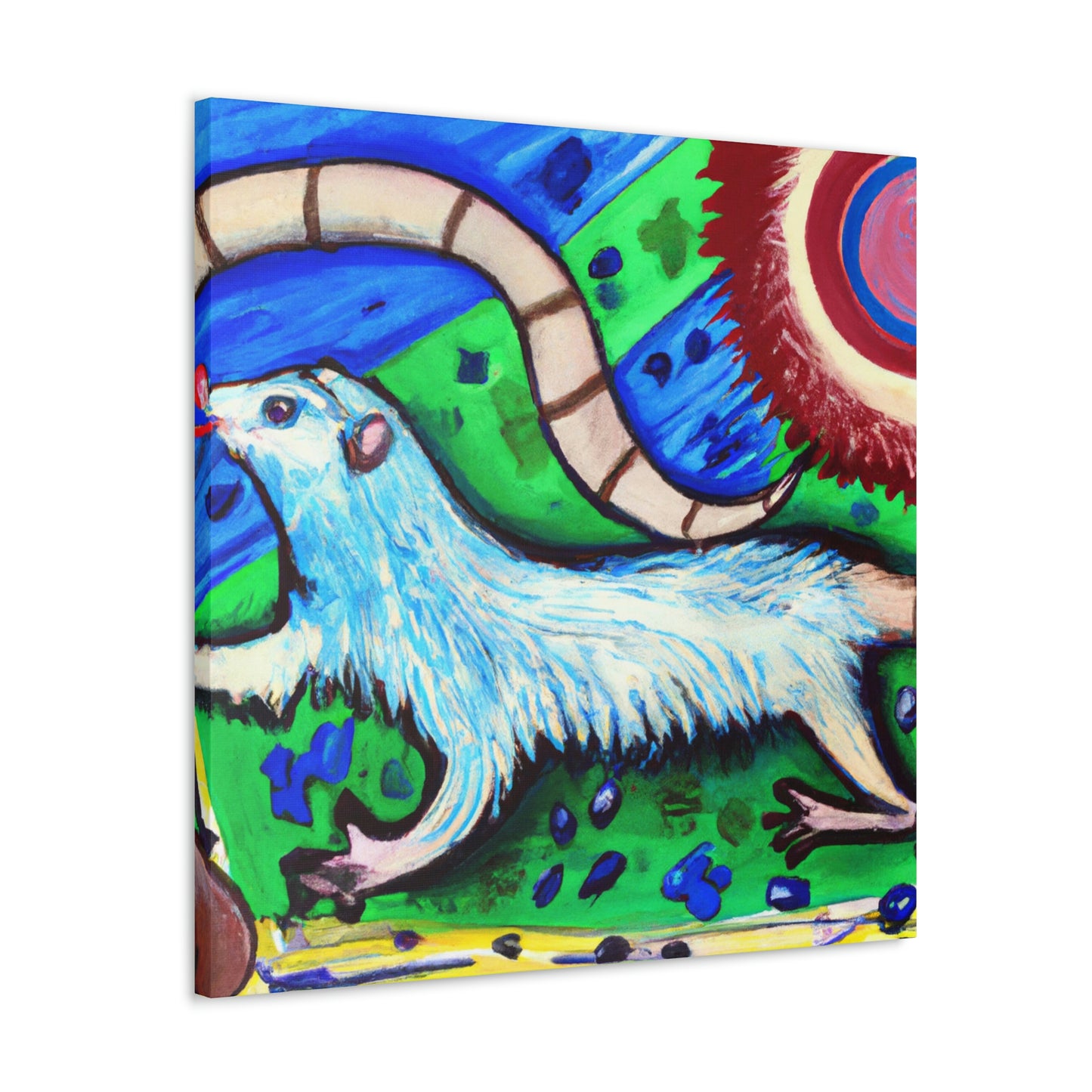 Ferrets in Flight - Canvas