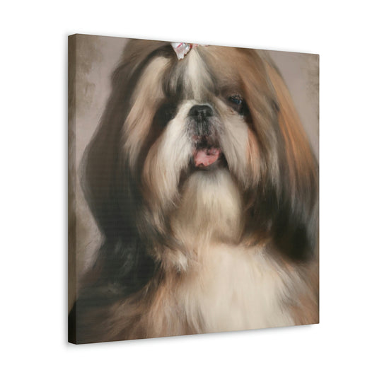 Shih Tzu Baroque Dream - Canvas