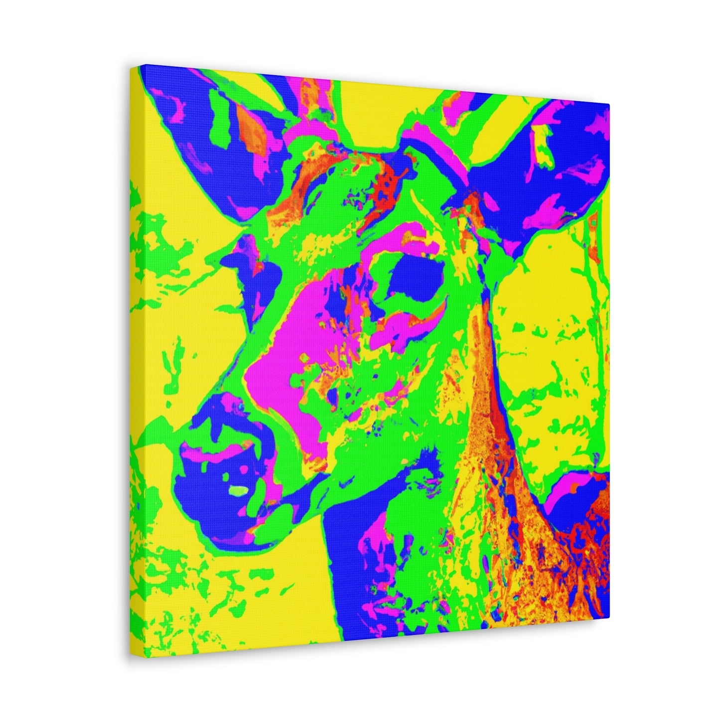 Whitetail Deer Pop Art - Canvas