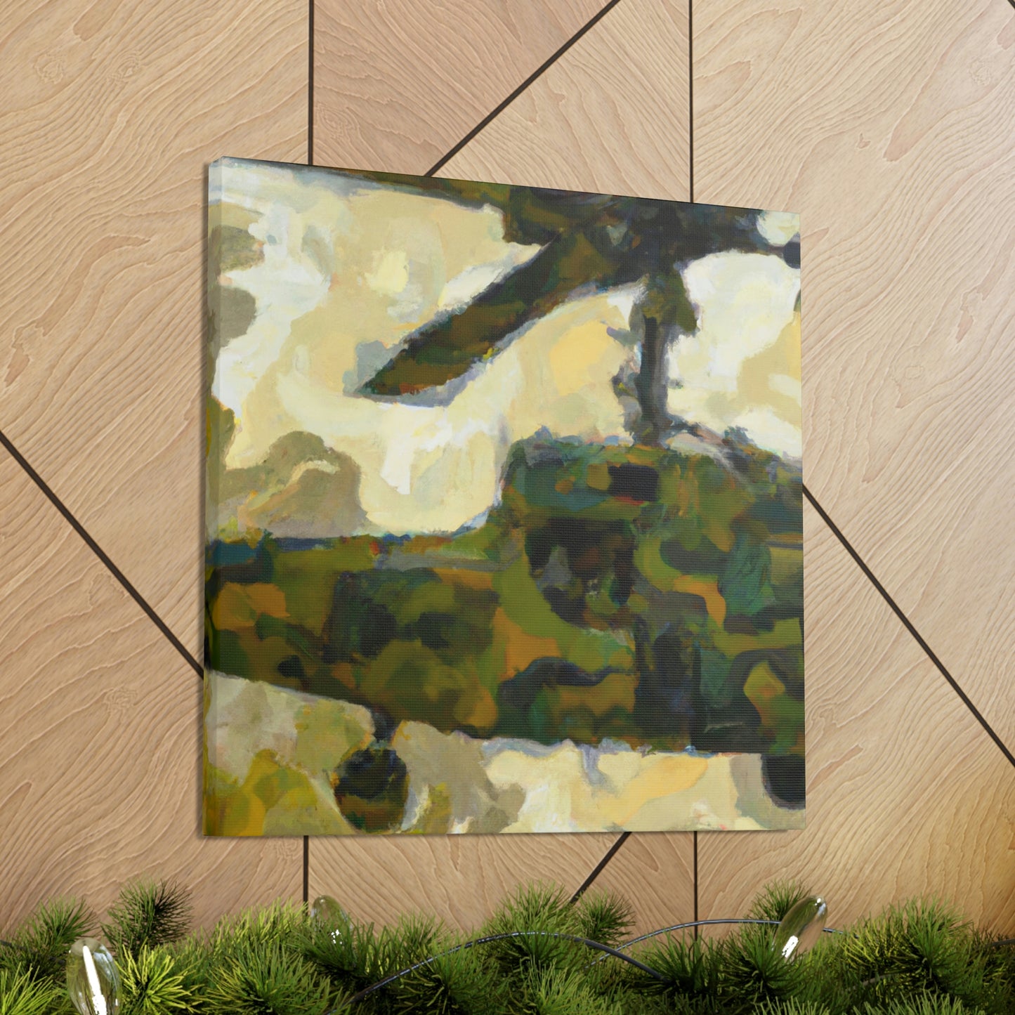 Helicopter in Flight - Canvas