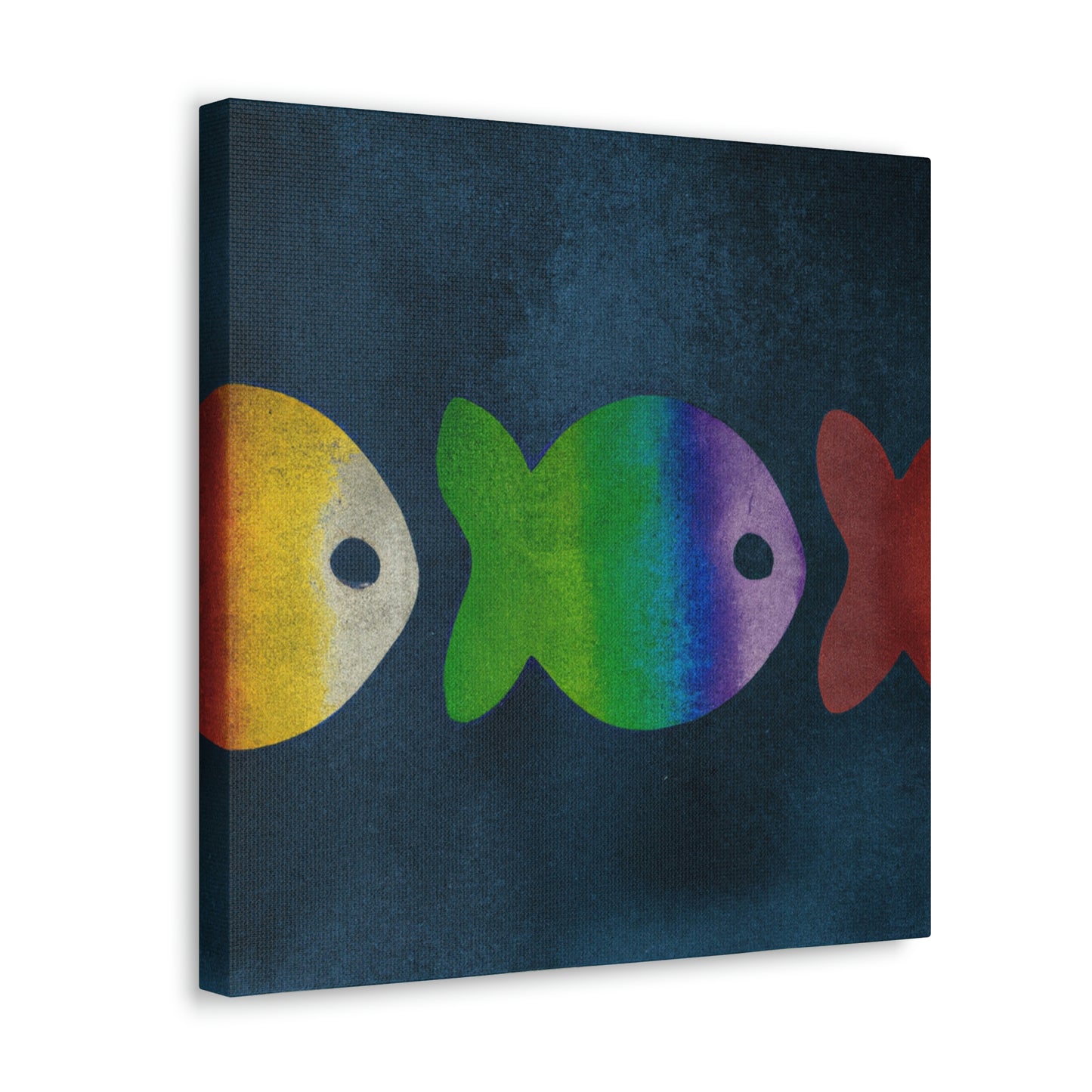 Rainbow Fish Dreaming - Canvas