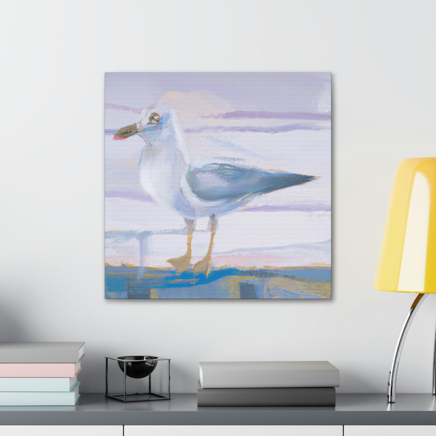 Sea's Glorious Gull - Canvas