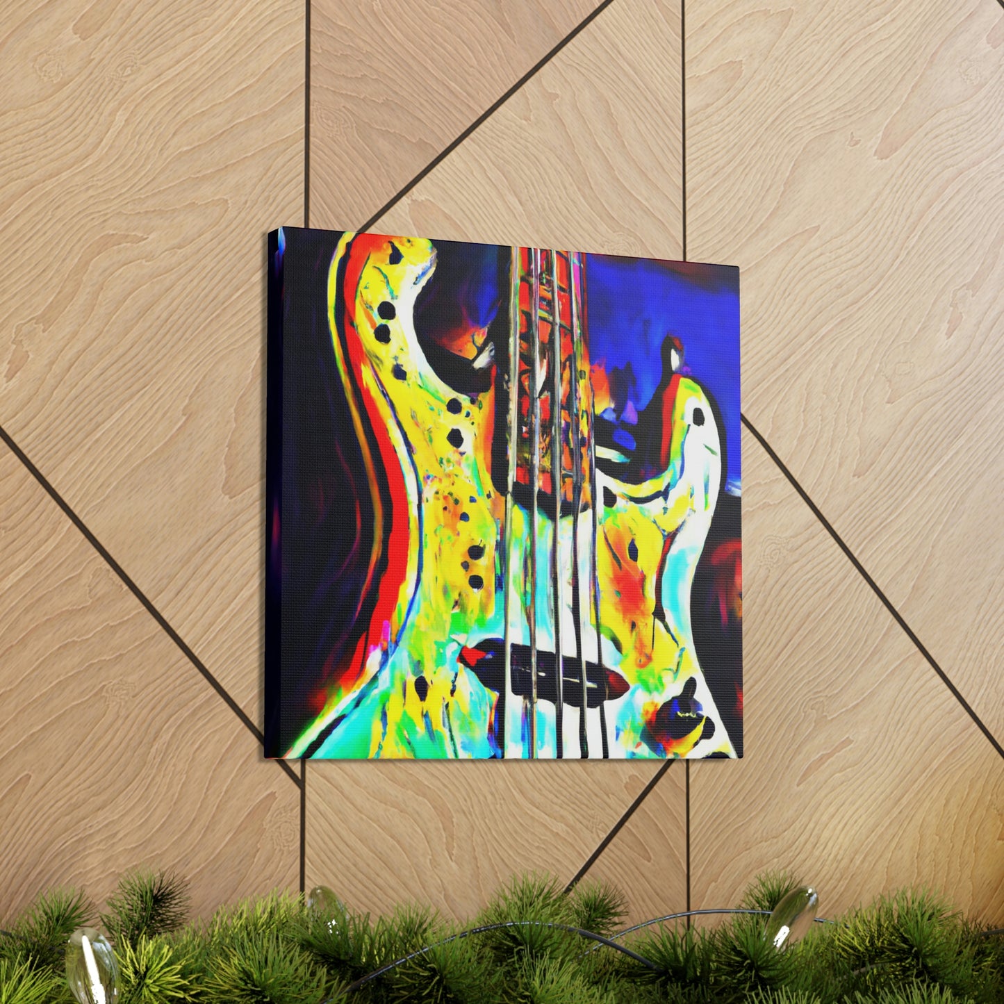 Groove of the Bass - Canvas