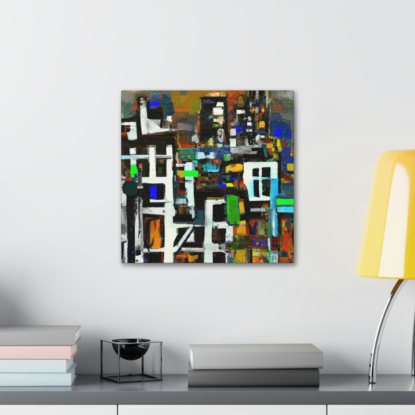 "Modern Brutal Artwork" - Canvas