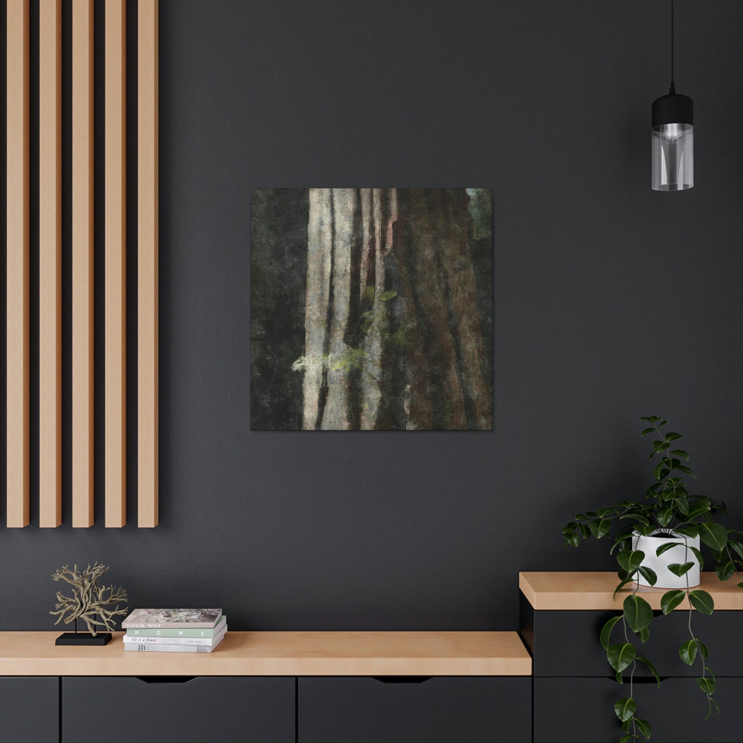 Redwood in Reflection - Canvas