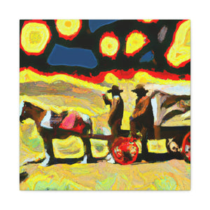 "Chuck Wagon Adventure" - Canvas