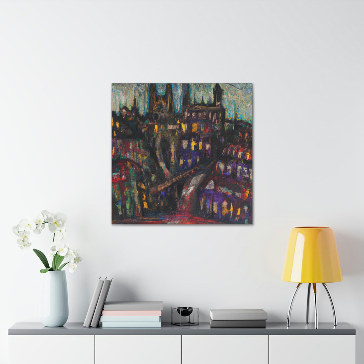 Tudor Tower Triumphant - Canvas